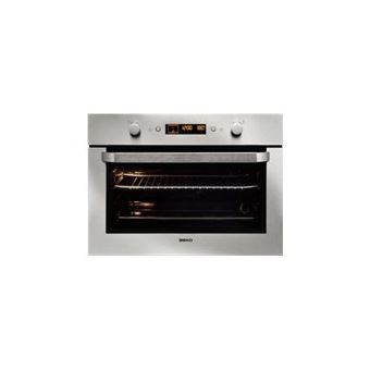 Beko OCM23500X - Four - encastrable - niche - largeur : 56 cm - profondeur : 55 cm - hauteur : 45 cm - classe A - acier inoxydable - 1