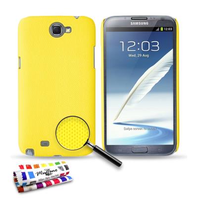 Coque ORIGINAL Ultra Fine Jaune , Le Pika,  Premium de MUZZANO pour SAMSUNG GALAXY NOTE 2