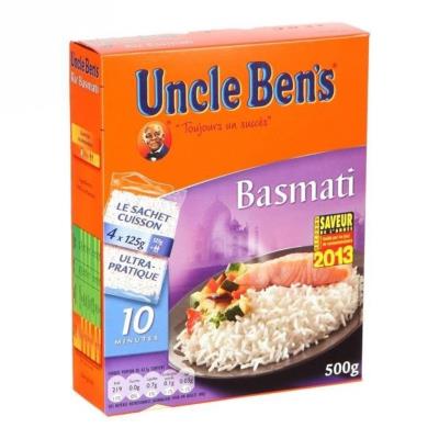 Uncle ben's riz basmati sachet 10min 500g