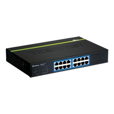 TRENDnet TEG S16Dg - switch - 16 poorten