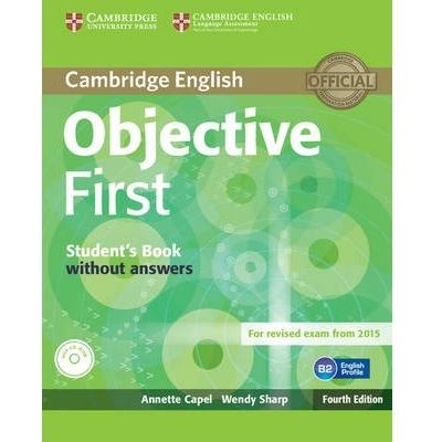 Objective First Student'S Book Without Answers With Cd-Rom (Paperback)