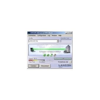Advanced vpn client - upgrade-lincence - 10 utilisateurs - 1