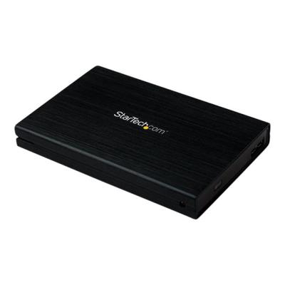 StarTech.com 2,5 aluminium USB 3.0 externe SATA III SSD harde-schijfbehuizing met UASP voor SATA 6 Gbps- draagbare externe HDD - storage enclosure - SATA 6Gb/s - USB 3.0