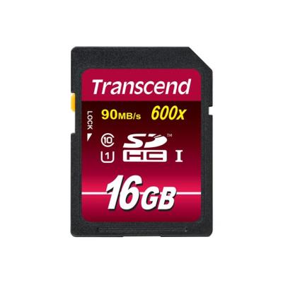 Transcend Ultimate - flashgeheugenkaart - 16 GB - microSDHC UHS-I