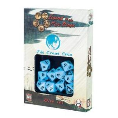 Q-Workshop - Sl5r57 Crane Clan Dice Set