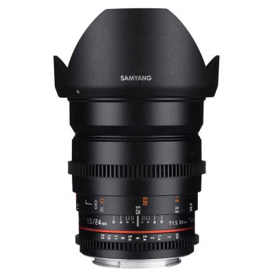 Samyang 24mm T1.5 ED AS UMC VDSLR II (Sony E) (Objectifs pour Hybride)