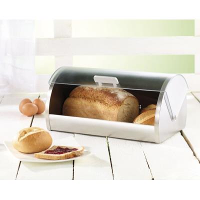 Boîte à pain avec couvercle coulissant