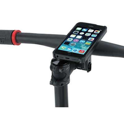Tigra sport kit support pour vélo deux roues avec etui et support pour iphone 5 5s - noir