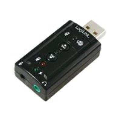 LogiLink USB Soundcard with Virtual 7.1 Soundeffects - geluidskaart