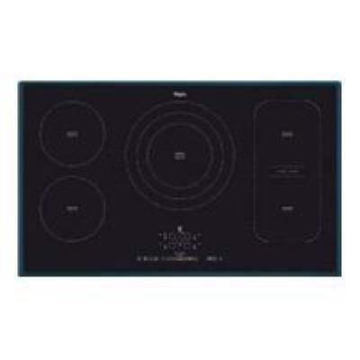 Whirlpool ACM 795/BA table de cuisson à induction - 90 cm - noir - vitrocéramique - avec bord à facettes