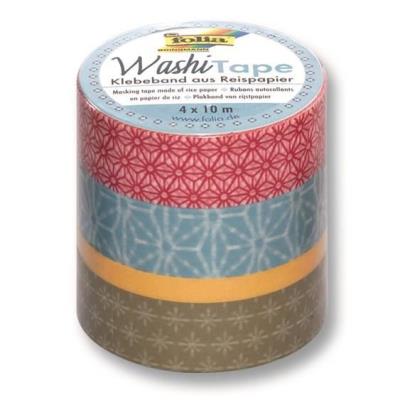 FOLIA Set de 4 Washi-Tape Japan Flair