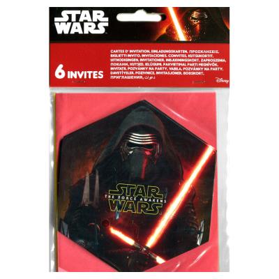 Cartes D Invitation Star Wars X 6 Procos Article De Fete Achat Prix Fnac
