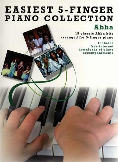 Abba Easiest 5-Finger Piano Collection