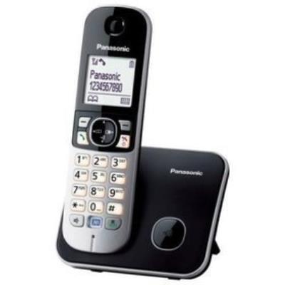 Panasonic KX-TG6811 - Téléphone sans fil avec ID d'appelant - DECTGAP - noir