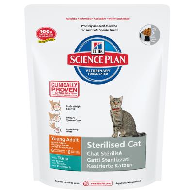 Hill's Science Plan - Croquettes au Thon pour Chats Stérilisé - 300g