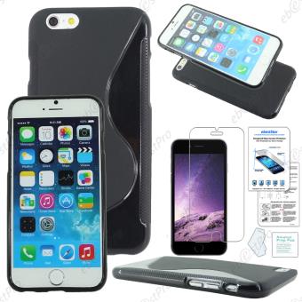 ebestStar ® Coque S line Silicone Gel Motif Vague Housse