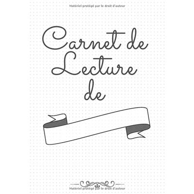 Carnet de Lecture: Cahier de Suivi de Lectures a Remplir Rose