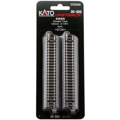 Voie droite 124 mm n kato 20-020 7078003