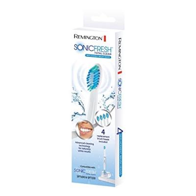 Remington rft 400 set de 4 têtes de brossage de rechange pour brosse à dent électrique sonic fresh