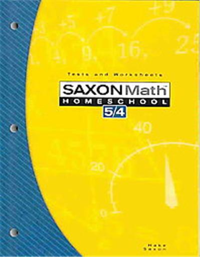 Saxon Math 5/4