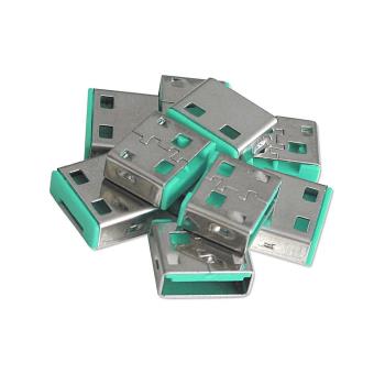 Verrous USB, 10 pièces, Vert - 1