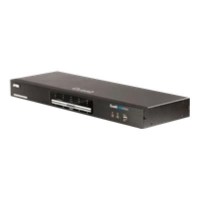 ATEN USB DVI Dual View KVMP Switch CS1644A - KVM / audio / USB switch - 4 poorten - desktop