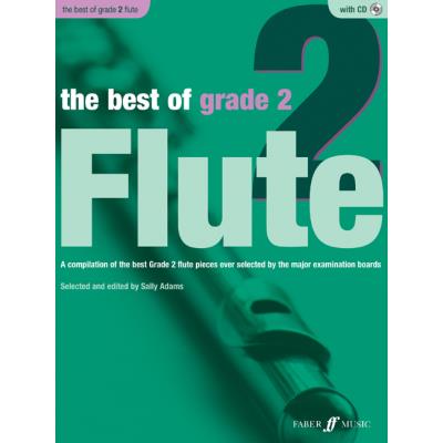 Partitions variété, pop, rock... FABER MUSIC ADAMS SALLY  - BEST OF GRADE 2 + CD - FLUTE AND PIANO  Vents
