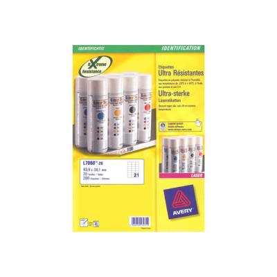 Avery Heavy Duty Laser Labels - etiketten - 420 etiket(ten)