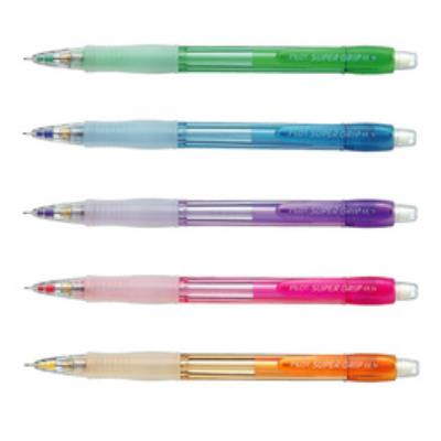 Pilot Porte mines Super Grip 0.5 mm avec grip coloris néon assortis lot de 12 - vue 2