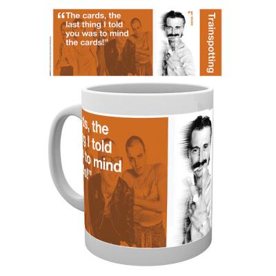 GB eye, Trainspotting, Begbie, Mug