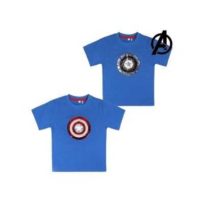 T shirt à manches courtes Enfant The Avengers 73491 (Taille 8 ans)