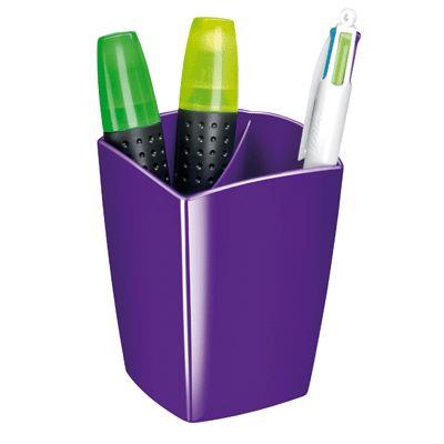 Pot à crayons 2 cases Cep Pro Gloss violet