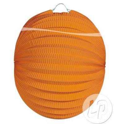 lampion rond orange 22cm