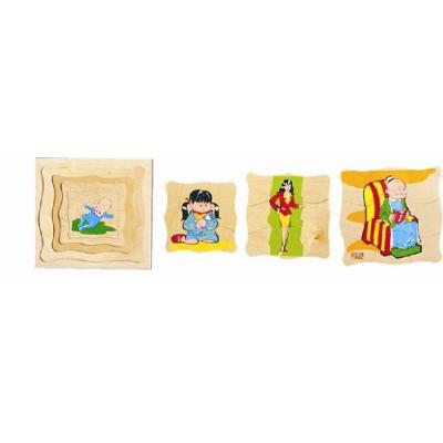 EDUFUN - EF 11610 - JOUET EN BOIS - PUZZLE - GRAND MAMAN