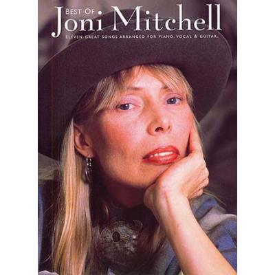 Partitions variété, pop, rock... MUSIC SALES MITCHELL JONI - BEST OF - PVG Piano voix guitare