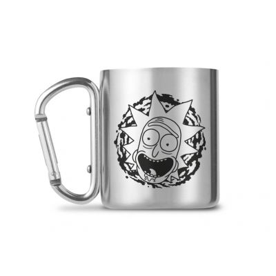 GB Eye mug Rick Sanchez argent/noir 250 ml