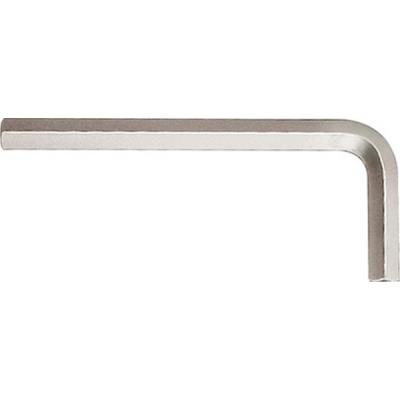 Clé coudée à 6 pans, en pouces américains, Cote s/plats : 1/20 pouces, Long. des branches 41 x 13 mm