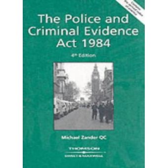 The Police And Criminal Evidence Act, 1984 - [Version Originale ...