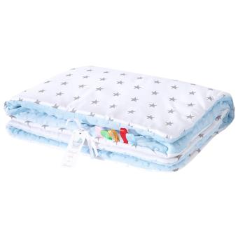 Couverture Bebe Minky Ultra Douce Etoile Bleu Sevira Kids Bleu Ciel Couvertures Edredons Couettes Achat Prix Fnac