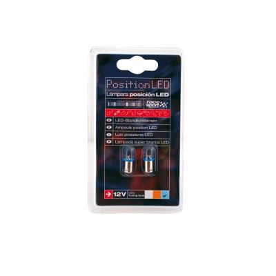 Race Sport - Ampoule Feux De Position Led Ba9S Bleu