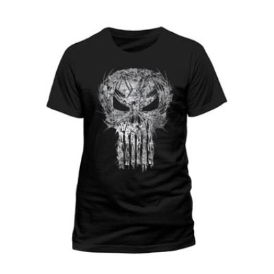 The Punisher T-Shirt Shatter Skull (XXL)