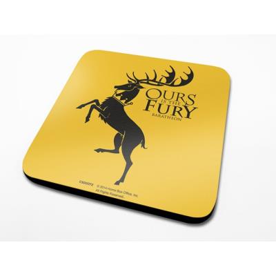 Sous-verre baratheon 10 x 10cm game of thrones