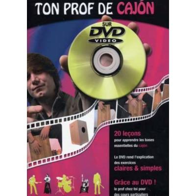 Méthode et pédagogie COUP DE POUCE ROUX JULIEN/CHARLY MENASSE - TON PROF DE CAJON + DVD Autre percussion