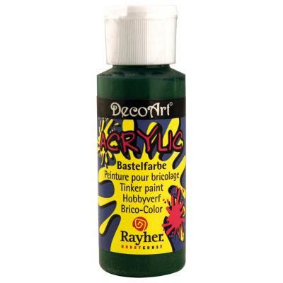 Peinture acrylique - Vert forêt noir - 59 ml