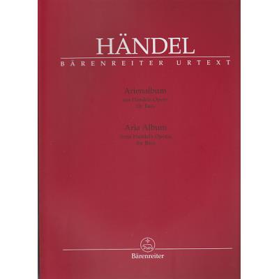 Partitions classique BARENREITER HÄNDEL G.F. - ARIENALBUM AUS HÄNDELS OPERN FÜR BASS Baryton, piano