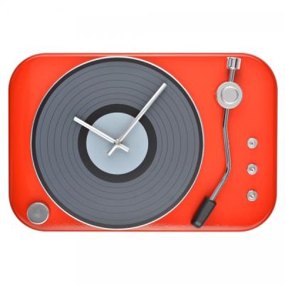 Horloge Tourne disque Rouge