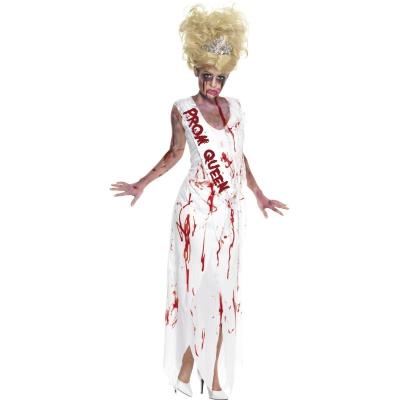 Déguisement Reine de la promo Zombie - Femme (Taille 36/38)