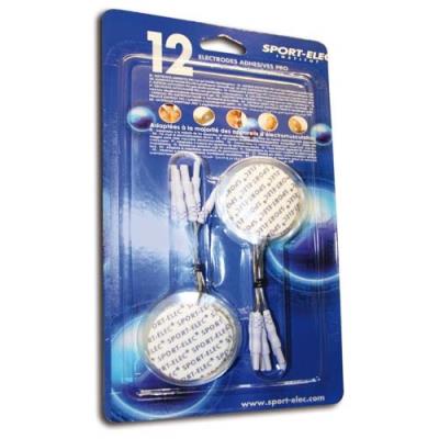 Sport elec electro-musculation electrodes 12 corps sport-elec