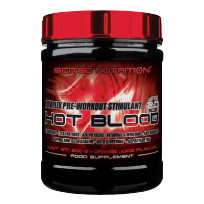 Hot blood -3.0 congestion maximum scitec - blue guarana - 300