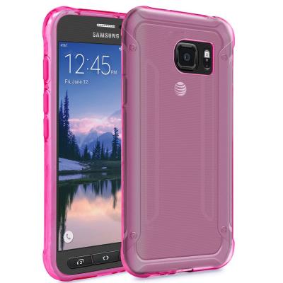 Samsung Galaxy S7 Active Etui Housse Coque de protection Ultra Fine Silicone TPU Gel Pour Samsung Galaxy S7 Active (Jelly - Rose)